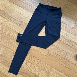 Lucky Brand Subtle Herringbone Pattern Leggings Navy - Excellent Condition XS/S